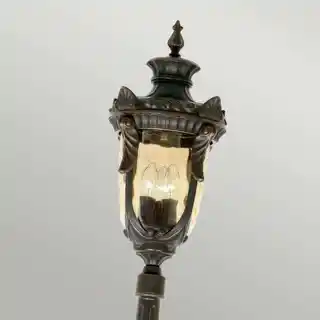 Elstead Lighting latarnia ogrodowa Philadelphia PH5-L-OB brązowa IP44, styl antyczny