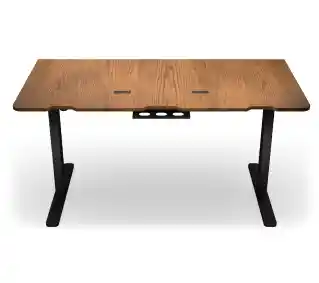Endorfy Atlas L Electric Dark Wood 150cm Regulacja wysokości Ciemne drewno Biurko gamingowe