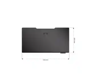 Endorfy Atlas S Electric 114cm Regulacja wysokości Czarny Biurko gamingowe