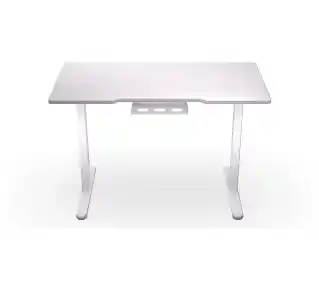 Endorfy Atlas S Electric Onyx White 114cm Regulacja wysokości Biały Biurko gamingowe
