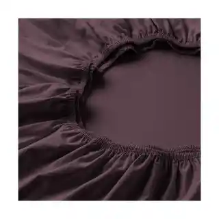 Estella Prześcieradło Jersey ze ściągaczem Aubergine