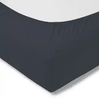Estella Prześcieradło ze ściągaczem Zwirn Jersey Premium Indigo, rozmiar, wysokiej jakości, kolor indigo, marka Estella