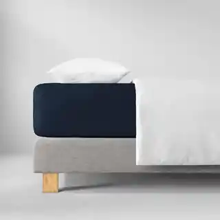 Estella Prześcieradło ze ściągaczem Zwirn Jersey Premium Indigo, rozmiar, wysokiej jakości, kolor indigo, marka Estella