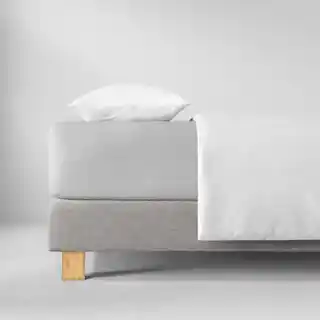 Estella Prześcieradło jersey z gumką 100x200 szare, premium, zwirn, 180 g/m2