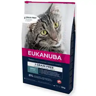 Eukanuba Karma dla kota Grain Free Adult Łosoś 10 kg sucha