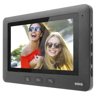 Eura Wideodomofon VDP-45A3 Alpha Czarny