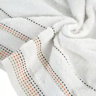 Eurofirany Classic Ręcznik Pola 30x50 cm żakardowa bordiura stebnowana biały