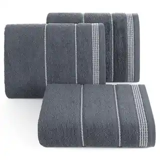 Eurofirany Classic ręcznik 30x50 cm bawełna bordiura sznurek stalowy 5900811969556