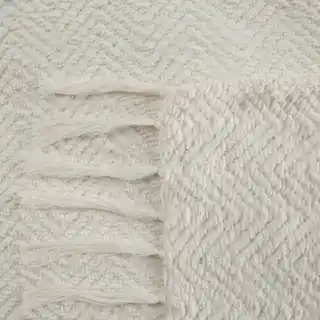 Eurofirany Koc Milo 130 x 170 cm Biały