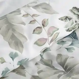 Eurofirany Komplet pościeli Spring 52 140 x 200 cm Biało-zielony