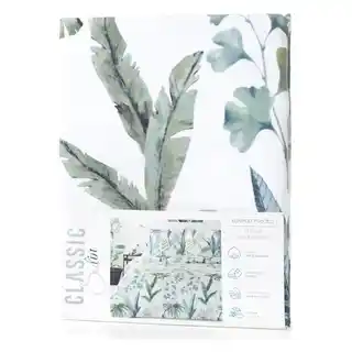 Eurofirany Komplet pościeli Spring 52 140 x 200 cm Biało-zielony