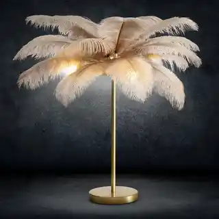 Eurofirany Lampka stołowa Feri 458947 Beżowy