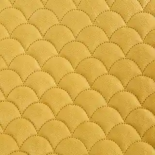 Eurofirany Narzuta Ariel 170 x 210 cm Musztardowy