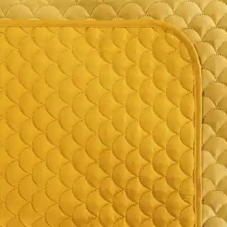 Eurofirany Narzuta Ariel 220 x 240 cm Musztardowy