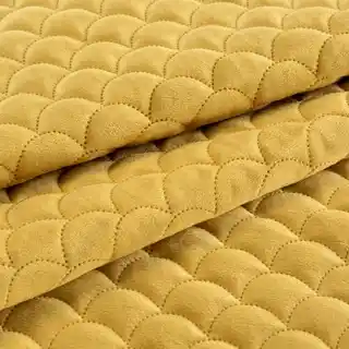 Eurofirany Narzuta Ariel 220 x 240 cm Musztardowy