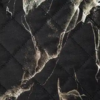 Eurofirany Narzuta Design 91 Luiz 6 220 x 240 cm Czarno-złoty