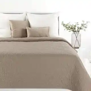 Eurofirany Narzuta Len 4 220 x 240 cm Beżowy