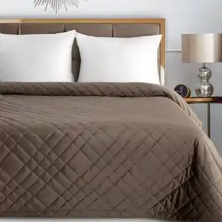 Eurofirany Narzuta RIA6 220 x 240 cm Brązowy