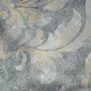 Eurofirany Pościel satynowa 220x200 Nika 36 Ornamenty szara