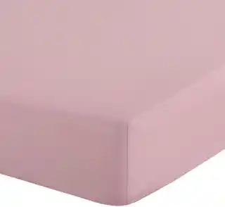 EUROFIRANY Prześcieradło z gumką BASIC 220x200 plus 30 pudrowy róż