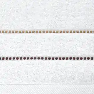 Eurofirany Ręcznik bawełniany 30x50 Suzi biały frotte 500 g/m2