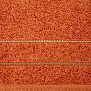 Eurofirany Ręcznik bawełniany Suzi 30x50 pomarańczowy frotte 500 g/m2