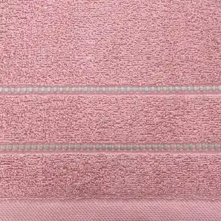 Eurofirany Ręcznik bawełniany 30x50 Suzi różowy pudrowy frotte 500 g/m2