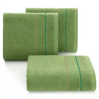 Eurofirany Ręcznik bawełniany 50x90 Suzi zielony frotte 500 g/m2