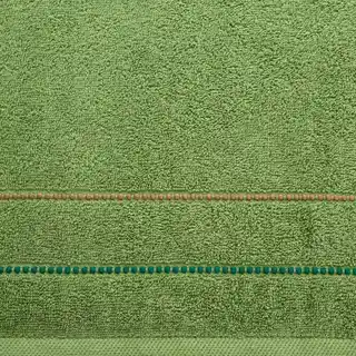 Eurofirany Ręcznik bawełniany 50x90 Suzi zielony frotte 500 g/m2