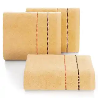 Eurofirany Ręcznik Suzi 70x140 cm bawełniany frotte pomarańczowy jasny 500 g/m2