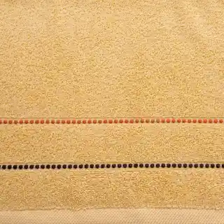 Eurofirany Ręcznik Suzi 70x140 cm bawełniany frotte pomarańczowy jasny 500 g/m2