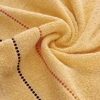 Eurofirany Ręcznik Suzi 70x140 cm bawełniany frotte pomarańczowy jasny 500 g/m2