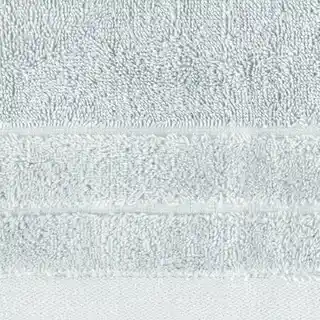 Eurofirany Ręcznik DAMLA z bawełny klasyczny szary 70x140cm jasnoszary