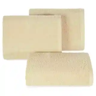 Eurofirany ręcznik gładki 2 50x90 cm beżowy 500g