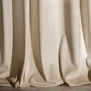 Eurofirany Zasłona zaciemniająca 140x250 Villa beżowa gotowa na przelotkach