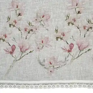 Eurofirany zazdrostka 150x30cm magnolie biała tunel