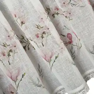 Eurofirany zazdrostka 150x30cm magnolie biała tunel