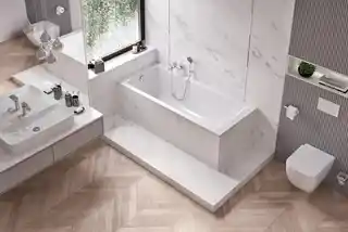 Excellent Aquaria Wanna prostokątna 160x70 Biała