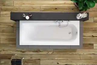 Excellent Aurum Slim wanna prostokątna 150x70 biała