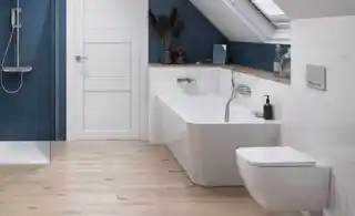 Excellent Lila 2.0 wanna wolnostojąca narożna Lewa 160x73 biała WAEX.LIL2.160L.WHN