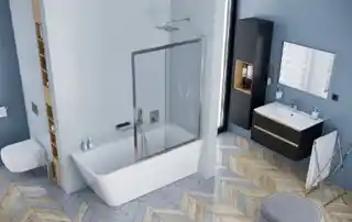 Excellent Lila 2.0 wanna wolnostojąca narożna Prawa 160x73 biała WAEX.LIL2.160P.WHN