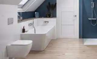 Excellent Lila 2.0 wanna wolnostojąca narożna Prawa 160x73 biała WAEX.LIL2.160P.WHN