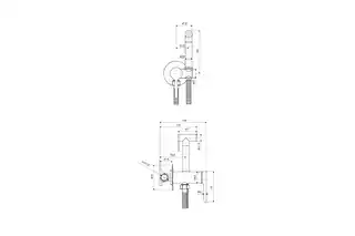 Excellent PI bateria bidetowa chrom AREX.1204CR