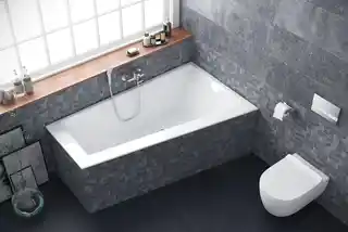 Excellent Sfera Slim wanna narożna 170x100 cm biała prawa