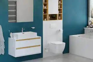 Excellent Tuto szafka podumywalkowa wisząca 60x50x45 biały dąb MLEX.0104.600.WHBL