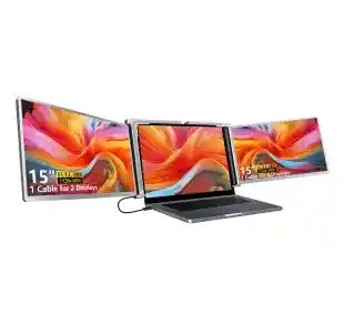 Extralink Dual Screen S600 15 Full HD IPS do laptopa Monitor LED