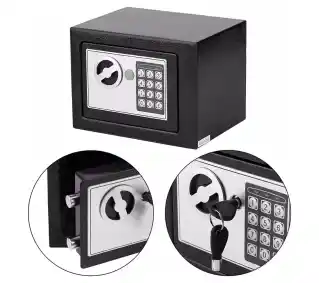 Extralink Home S-406 Czarny Sejf