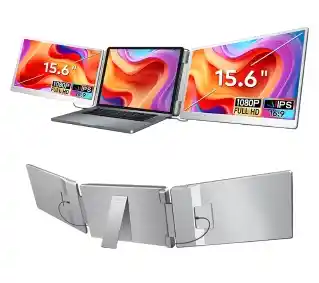 Extralink Smart Life S10 2-Screen 15,6 Full HD IPS do laptopa 12 do 18,5 Monitor LED