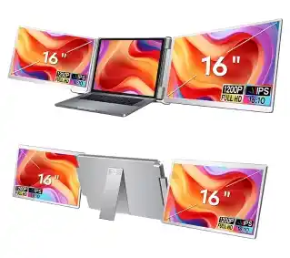 Extralink Smart Life S11 2-Screen 16 Full HD 50Hz do laptopa 12 do 18,5 Monitor LED