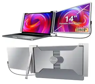 Extralink Smart Life S14 1-Screen 14 Full HD IPS 60Hz do laptopa 14 do 17 Monitor LED